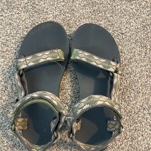 Teva Women's Sandals in Green and Gray